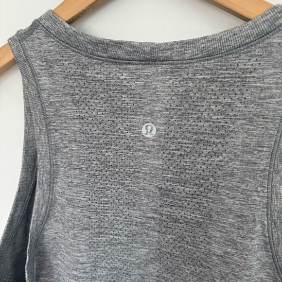 Lululemon Swiftly Breathe Muscle Tank Grey - Picture 3 of 4